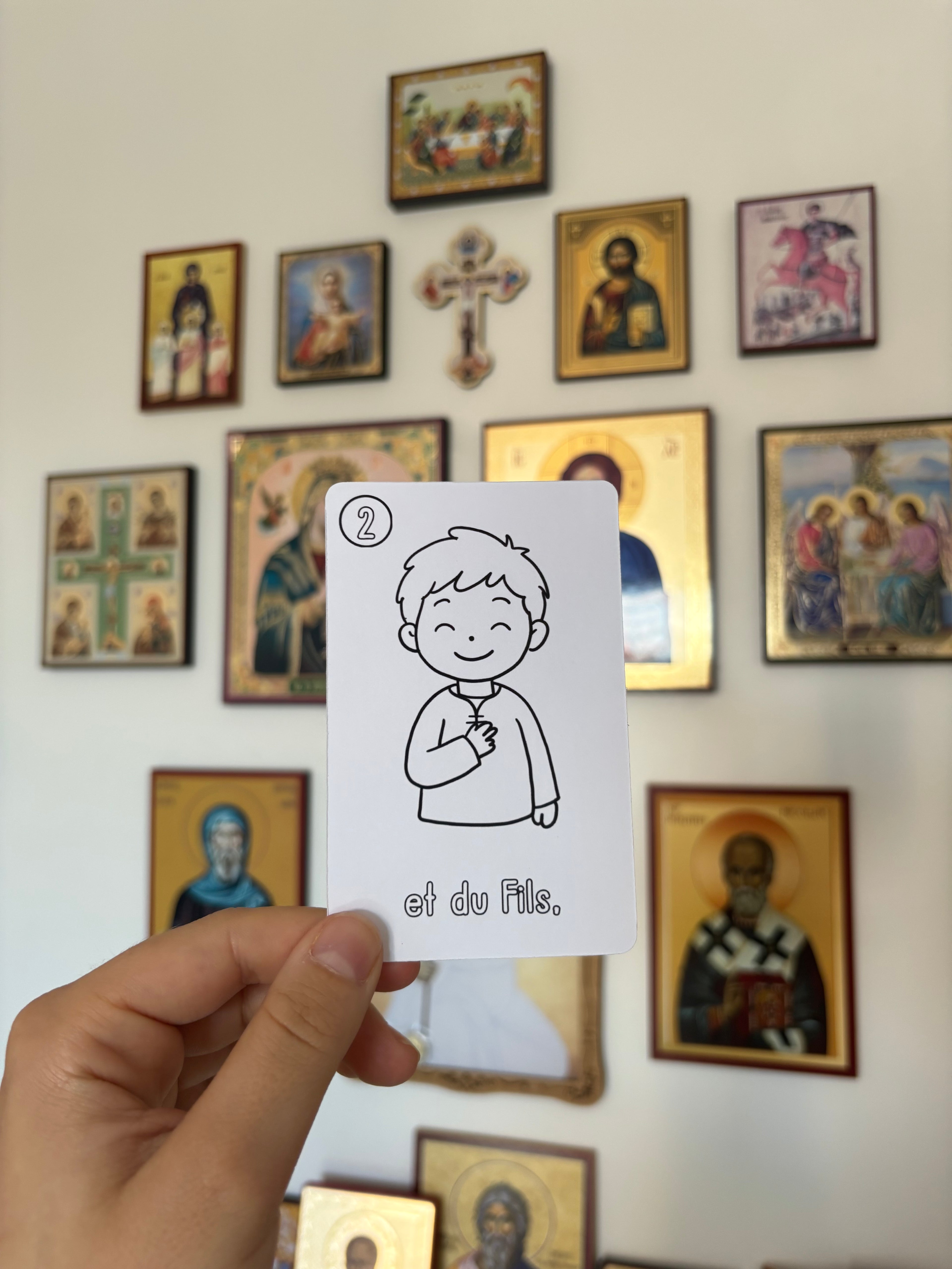 Mini jeu – Mon premier signe de croix